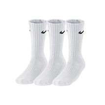 Nike Men&#39;s Value Cotton Crew Socks - White /Blue/Pink, Small  - $552.05 MXN