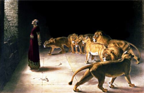 Painting Daniel's Answer to the King. ReligiRepro Giclee - $9.49 - $21.49