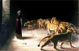 Painting Daniel&#39;s Answer to the King. ReligiRepro Giclee - £7.42 GBP+