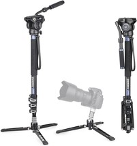 Professional Video Monopod Kit-Innorel Vm70K Including Cnc Aluminum Fluid, Vm70K - £131.48 GBP