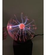 Vintage Illuma Storm Plasma Globe Light 13&quot; Reacts To Music or Touch Rea... - $1,389.96 MXN