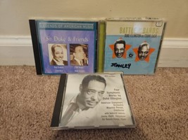 Lot of 3 Duke Ellington CDs: Sir Duke &amp; Friends, Battle Of The Bands, 4 Symphoni - £9.70 GBP