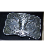 belt buckle/ large / country rodeo motif - £11.68 GBP