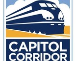 Capitol Corridor Railway Railroad Train Sticker Decal R7554 - £1.54 GBP+