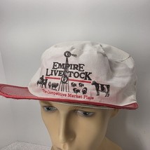Vintage Empire Livestock Red And White Disposable Painters Hat Cows Weat... - $236.39 MXN
