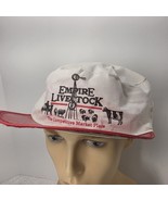 Vintage Empire Livestock Red And White Disposable Painters Hat Cows Weat... - $236.39 MXN