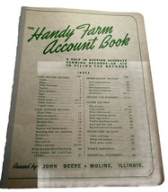 Vintage The Handy Farm Account Book John Deere 1959 1960 1961 Unused Agriculture - £7.69 GBP
