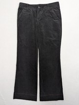 Eddie Bauer Womens Corduroy Pants Size 6 Cotton Blend Black - $18.68