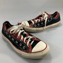 Converse All Star Mens 8 Womens 10 Double Tongue Canvas Sneakers Gym Shoes  - $37.73