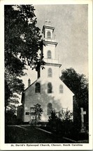 Postcard - David&#39;s Episcopal Church - Cheraw South Carolina SC Greycraft UNP Q17 - £4.87 GBP