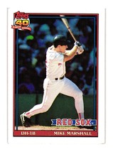 1991 Topps #356 Mike Marshall Boston Red Sox - £1.50 GBP