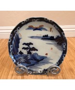 Antique Japanese Hand Painted Plate 9.5&quot; - $1,881.67 MXN