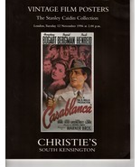 *Vintage Film Posters - THE STANLEY CAIDIN COLLECTION Christie&#39;s 1996 SC... - $95.00