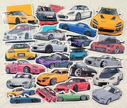 25pc Japanese JDM legend S2000 Vinyl Stickers JDM Legend Sport Car - £6.16 GBP