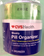 Weekly Pill Organizer ~ 7 Daily Pill Planners ~ 4 Times A Day Med Storag... - $239.85 MXN
