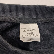 Augusta Sandford Sports Academy Volleyball Women’s 2XL Black Cropped Sweatshirt image 3