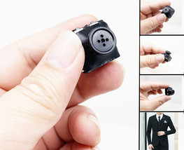 128G 1080P HD W battery shirt Button mini Smallest Body covert camera Re... - $16.50+