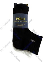 Polo  Ralph Lauren Technical Sport Quarter 3 Pack Socks.NWT.MSRP$22.00 - $22.00
