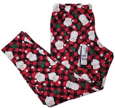 No Boundaries Juniors Holiday Print Santa Leggings Multicolor Size XXL(19) - £6.11 GBP