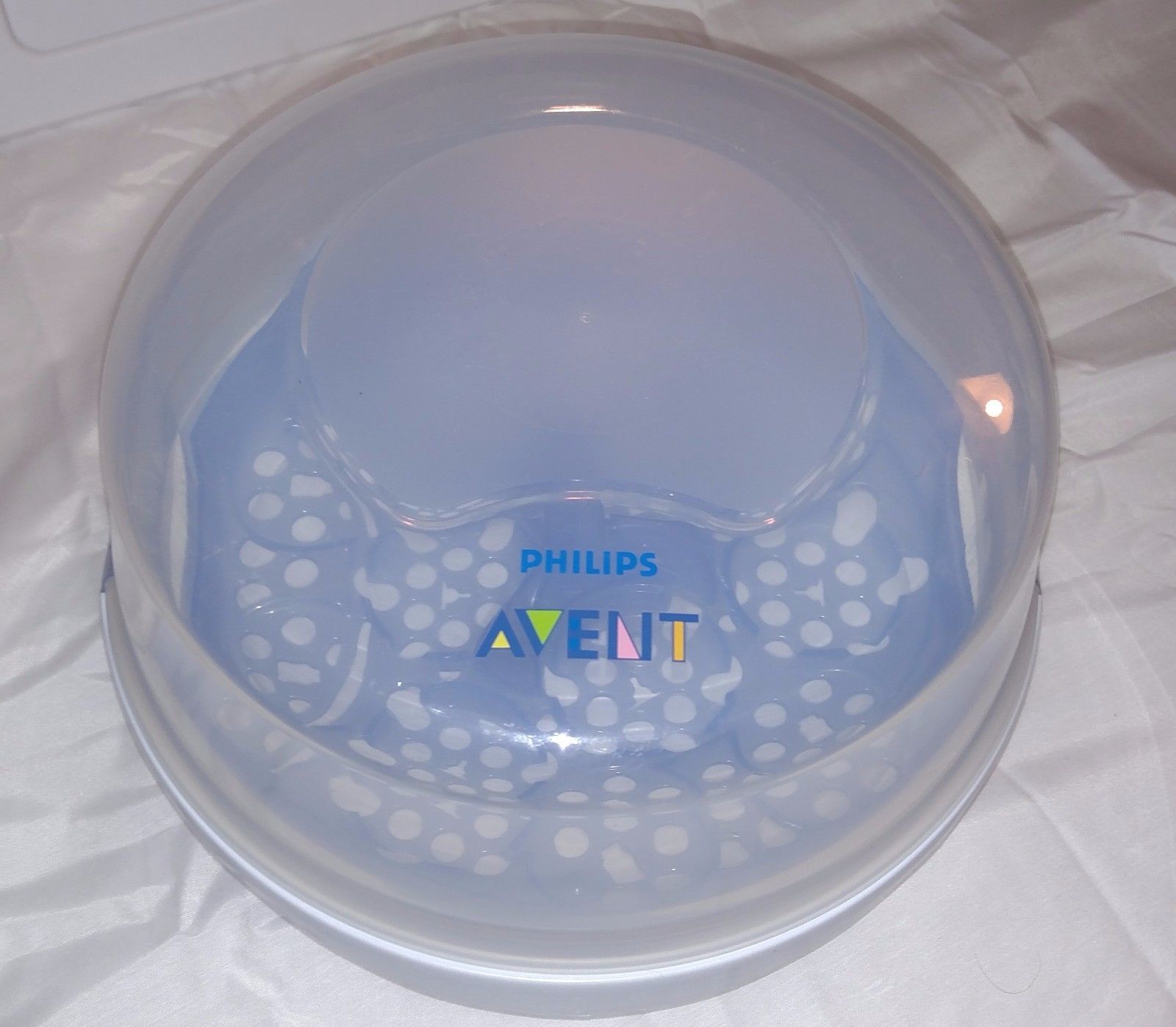 STERILIZER Philips AVENT Baby Bottle Sterilizer BPA Free Microwave England Child - $27.95