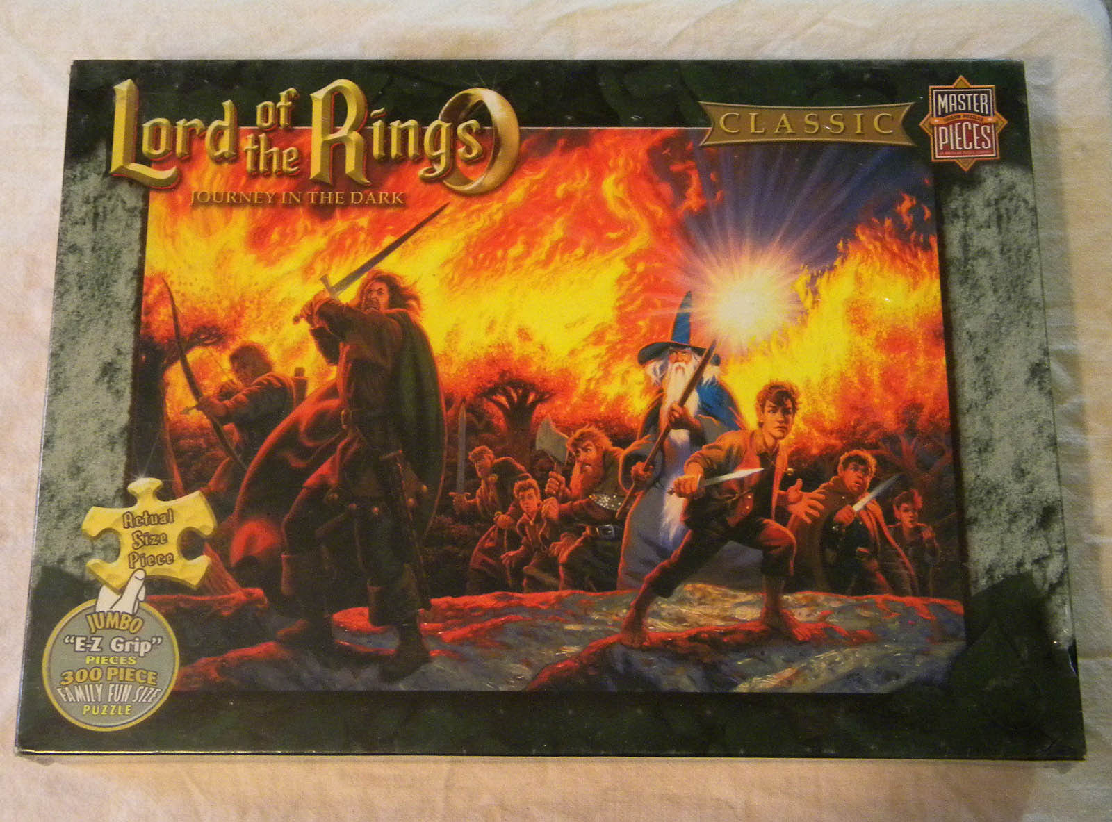 Lord of the Rings JOURNEY IN THE DARK Classic Master Pieces 300-pc Puzzle new - £11.85 GBP