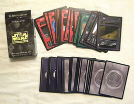 1995 STAR WARS Premiere Customizable Card Game 60 Card Starter Set NOS - £11.99 GBP