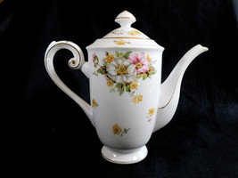 Albion White Floral Teapot from Japan # 23050 - £14.20 GBP