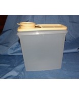 Tupperware Cereal Storer Keeper 13 cup Tan Seal - £11.00 GBP