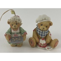 Cherished Teddies Lot Matthew A Dash of Love Chef Baker Girl Holding Cookies - £17.07 GBP