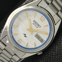 Genuine Vintage Seiko Actus Auto 7009A Japan Mens D/D White Watch 608a-a315080-6 - £32.65 GBP