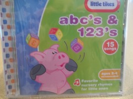 Little Tikes ABC&#39;s &amp; 123&#39;s - 15 Songs - Ages: 2-4-Audio Cassette-BRAND NEW - $8.99