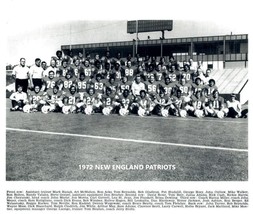 1972 NEW ENGLAND PATRIOTS 8X10 TEAM PHOTO FOOTBALL PICTURE NFL - $4.94