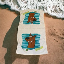 Scooby Doo Hanna Barbera 2001 Beach Towel Cartoon Animation Cartoon Network - $21.38