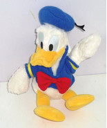 Walt Disney World Donald Duck Plush Toy w/Tags Blue Sweater Red Bow Tie ... - £11.91 GBP