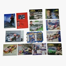 Lot of (13) NASCAR Driver Promotional Cards Postcard - Gordon, Petty, Waltrip ++ - £9.61 GBP