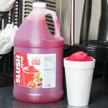 1 Gallon Fruit Punch Slushy Syrup - 4/Case summer fun Carnival King more flavors - £58.15 GBP