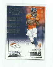 Demaryius Thomas (Denver Broncos) 2016 Panini Contenders Football Card #66 - £4.00 GBP