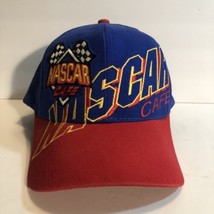 Vintage Nascar Cafe Blue Red Racing Cap Hat Snapback Embroidered Orlando Fl. Guc - £9.13 GBP