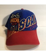VINTAGE NASCAR Cafe Blue Red Racing Cap Hat Snapback Embroidered Orlando... - $12.16