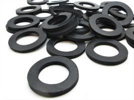 3/4&quot; ID x 1 1/4&quot; OD x 1/8&quot; Rubber Flat Washers  Spacers  Various Pack Quantities - £9.39 GBP+