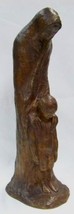 ARTIST SIGNED Victor Salmones BRONZE MOTHER/CHILD Statue MEXICO - $2,276.01