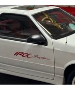 OEM IROC (RT) DAYTONA DOOR DECALS 2PC SET NEW 1991-92 VINYL ORACLE - $1,100.46 MXN