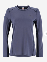 Kari Traa SVAL Performance Baselayer Shirt Top | Womens M, Moon Blue NEW - £44.14 GBP