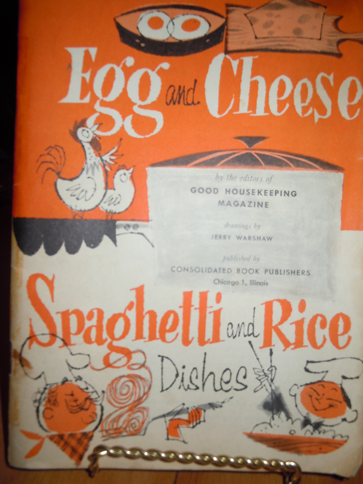 Vintage Egg &amp; Cheese Spaghetti &amp; Rice Dishes Recipe Cookbooklet 1958 - $3.99