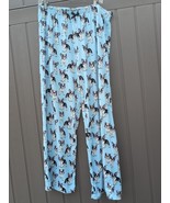 Ladies Sleep Lounge Pants By Amanda Blu, Boston Terrier Extra Large - $16.24 CAD