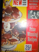Vintage Pillsbury&#39;s 4th Grand National 1953 Cook Book 100 Prize Winning ... - £3.12 GBP