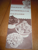 Vintage Dandy Homemade Candies Recipe Brochure  - $3.99
