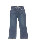 Levi Strauss Signature Mid Rise Bootcut Medium Wash Blue Jeans Wms 16 Long - $462.11 MXN