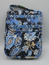 Vera Bradley Out to Lunch Bag Retired Windsor Navy Pattern Lined Sack Blue NWT - £15.86 GBP