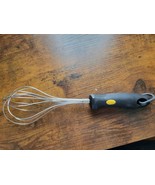 CushN 18/8 Stainless Steel Whisk w/soft Black Handle - Whipping, Balloon... - $225.99 MXN